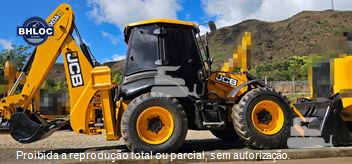 Retro Escavadeira JCB 4CX