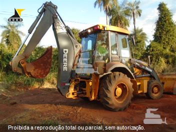 Retro Escavadeira John Deere 310P