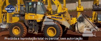 Pá Carregadeira Komatsu WA320