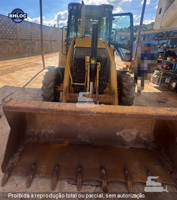 Retro Escavadeira Caterpillar 416