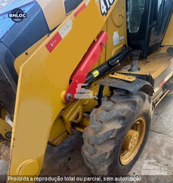 Retro Escavadeira Caterpillar 416