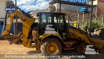 Retro Escavadeira Caterpillar 416