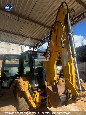 Retro Escavadeira Caterpillar 416