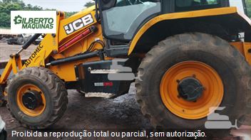 Retro Escavadeira JCB 3CX