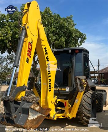 Retro Escavadeira New Holland B110C