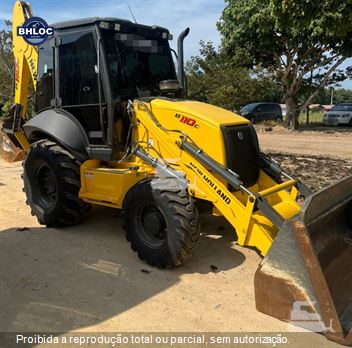 Retro Escavadeira New Holland B110C