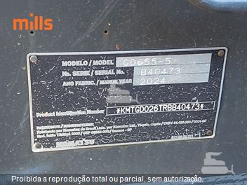 Motoniveladora Komatsu GD655-5