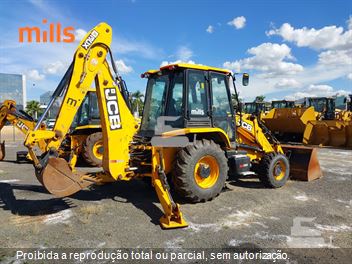 Retro Escavadeira JCB 3CX
