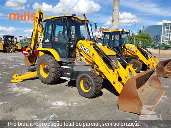 Retro Escavadeira JCB 3CX
