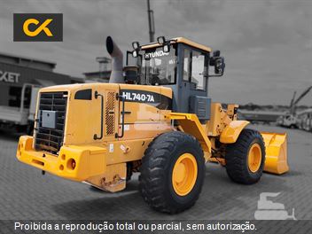 Pá Carregadeira Hyundai HL740-7A