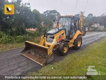 Retro Escavadeira Caterpillar 416E
