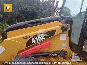 Retro Escavadeira Caterpillar 416E