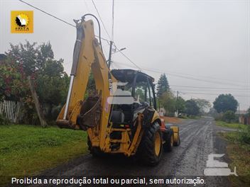 Retro Escavadeira Caterpillar 416E