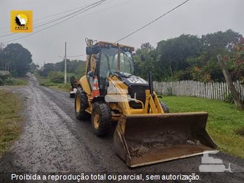 Retro Escavadeira Caterpillar 416E