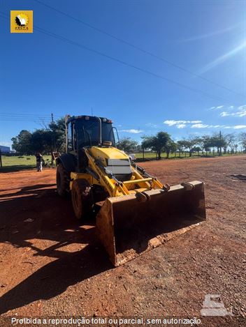 Retro Escavadeira New Holland B110B