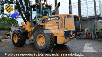 Pá Carregadeira Hyundai 740-7A