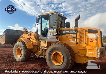 Pá Carregadeira Hyundai HL760-7A