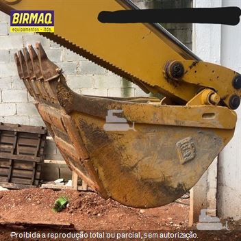 Retro Escavadeira Caterpillar 416E