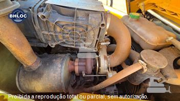 Retro Escavadeira Caterpillar 416