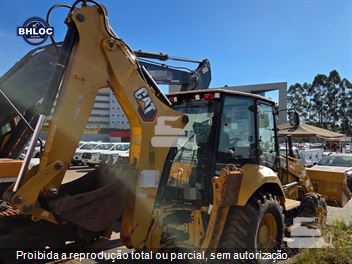 Retro Escavadeira Caterpillar 416