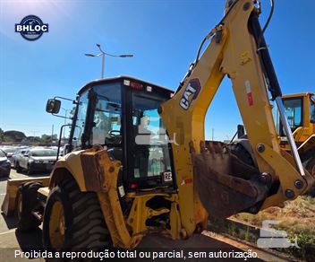 Retro Escavadeira Caterpillar 416