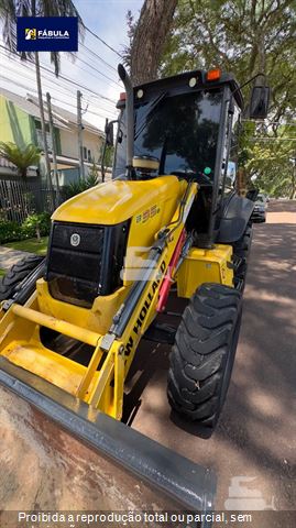 Retro Escavadeira New Holland B95B
