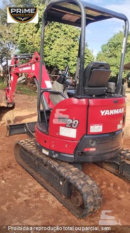 Mini-Escavadeira Yanmar Vio20