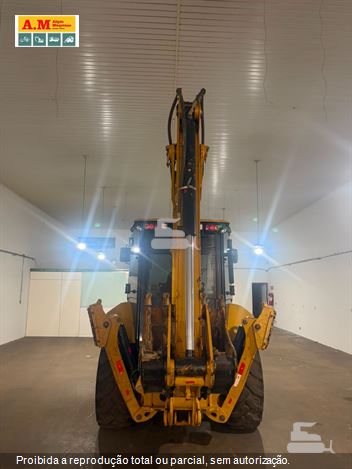 Retro Escavadeira Caterpillar 416