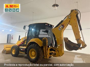 Retro Escavadeira Caterpillar 416