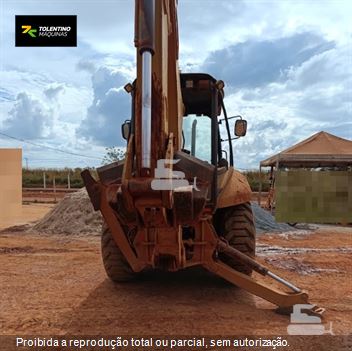 Retro Escavadeira Caterpillar 416E