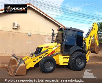 Retro Escavadeira New Holland B95B