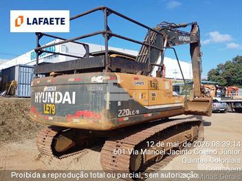 Escavadeira Hyundai R220LC-9