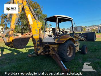 Retro Escavadeira New Holland LB90