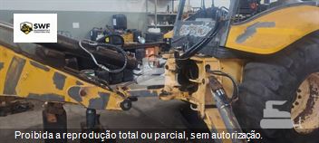 Retro Escavadeira New Holland LB90