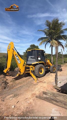 Retro Escavadeira JCB 3CX