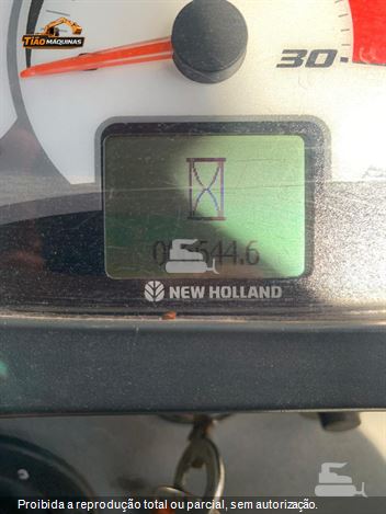 Retro Escavadeira New Holland B110B