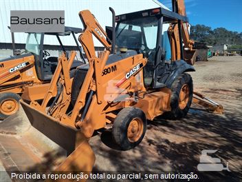 Retro Escavadeira Case 580M