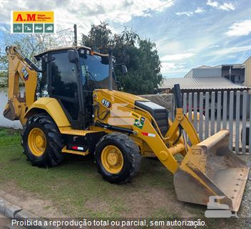 Retro Escavadeira Caterpillar 416