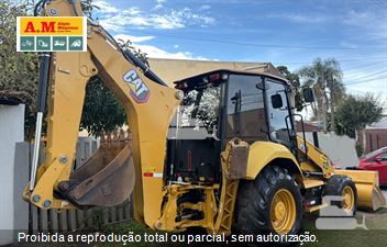 Retro Escavadeira Caterpillar 416