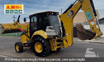 Retro Escavadeira Caterpillar 416
