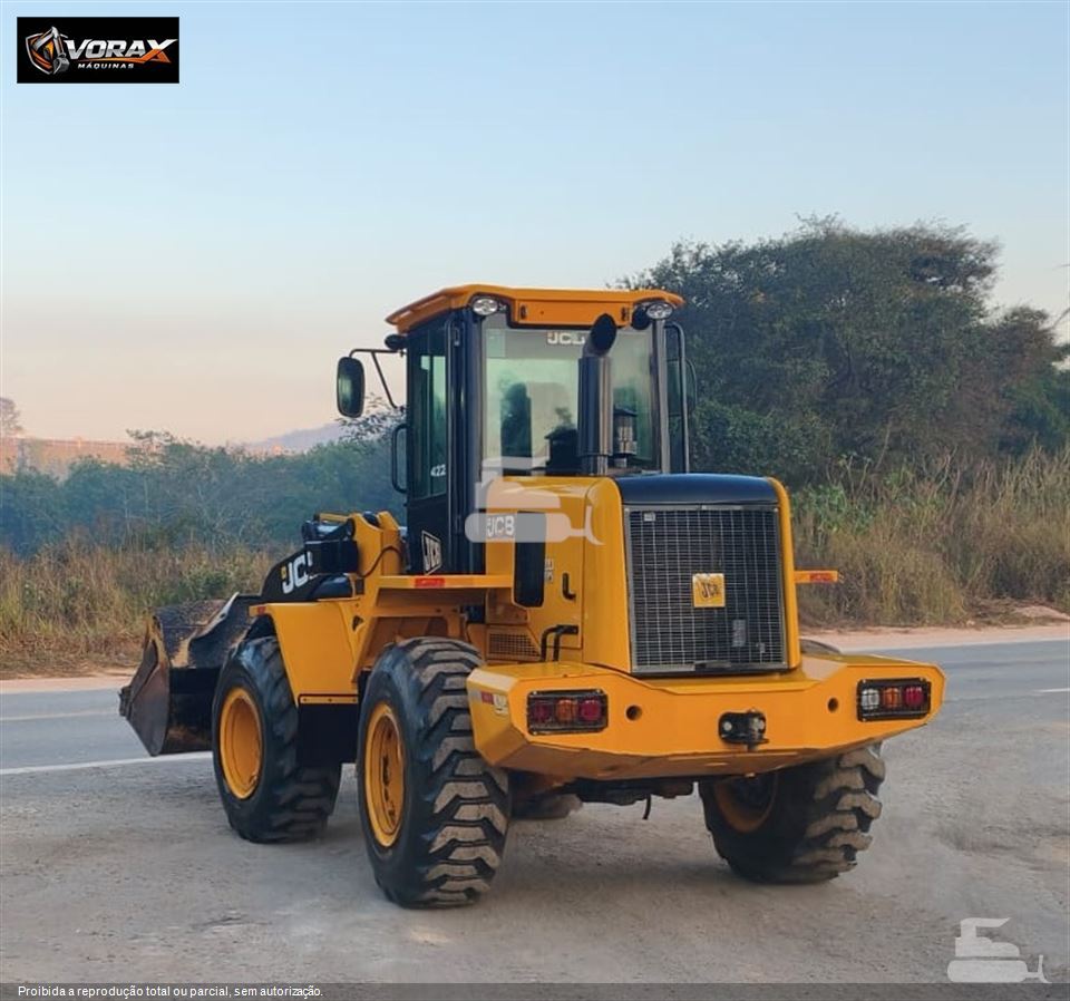 Pá Carregadeira JCB 422 ZX - 2021 - Pará de Minas / MG - Código