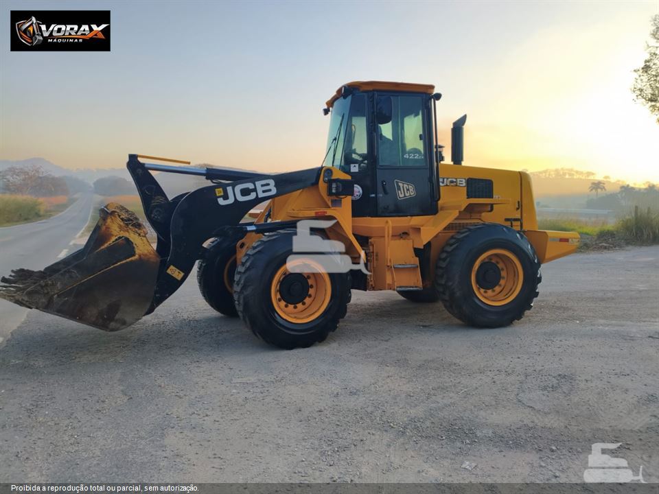 Pá Carregadeira JCB 422 ZX - 2021 - Pará de Minas / MG - Código