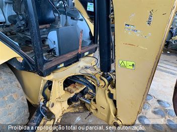Retro Escavadeira Caterpillar 416E