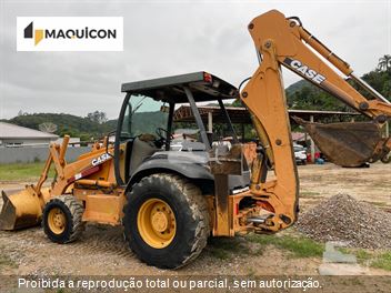 Retro Escavadeira Case 580M