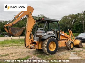 Retro Escavadeira Case 580M