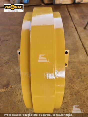 Roda guia trator de esteira caterpillar d6d