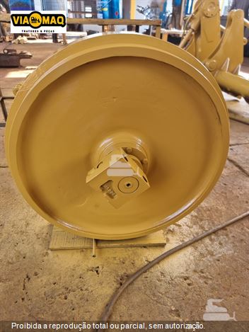 Roda guia trator de esteira caterpillar d6d