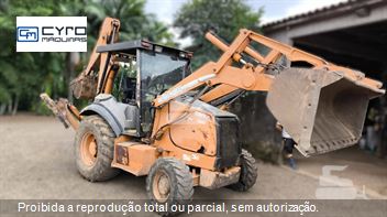Retro Escavadeira Case 580M