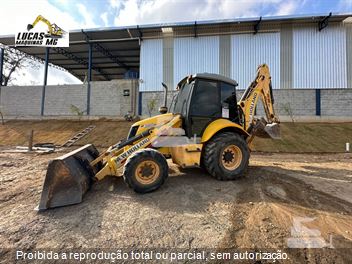 Retro Escavadeira New Holland B95B