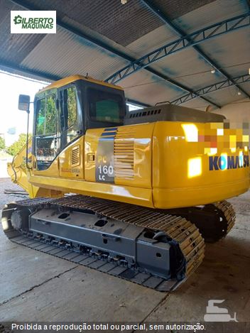 Escavadeira Komatsu PC160